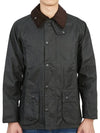 Bedale Wax Half Lined Jacket Sage - BARBOUR - BALAAN 4