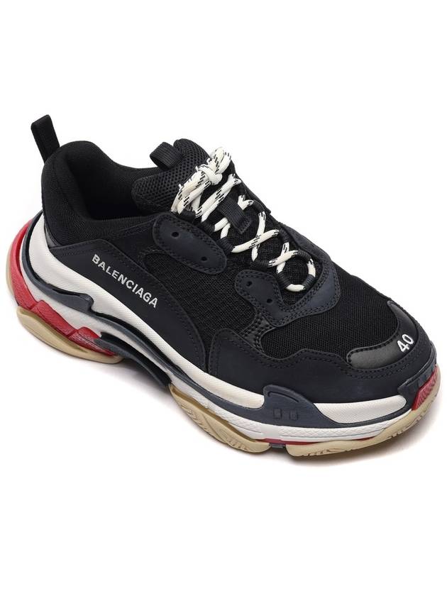 Triple S Low Top Sneakers Black - BALENCIAGA - BALAAN 4