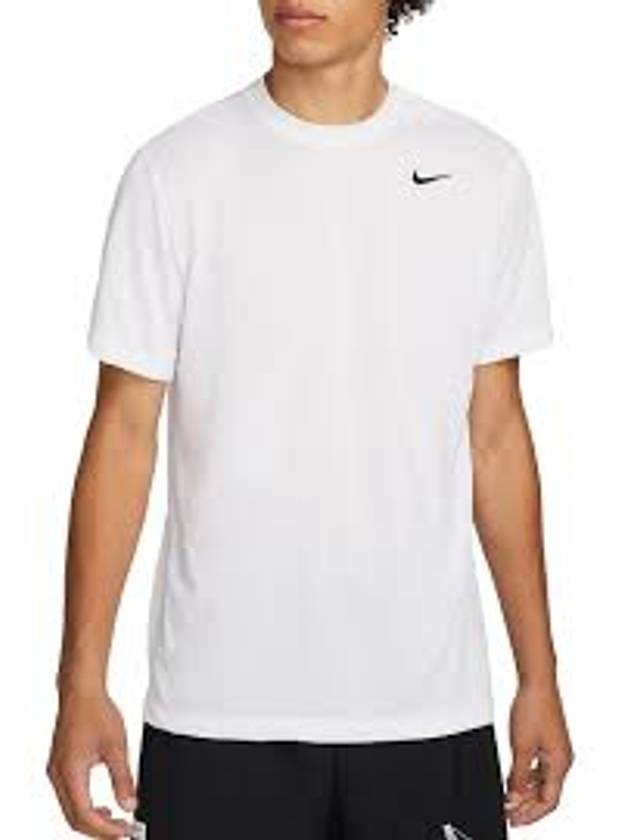 Dri-Fit Fitness Short Sleeve T-Shirt White - NIKE - BALAAN 1