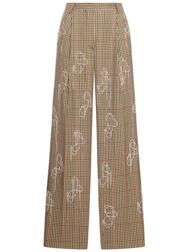 Dries Van Noten Wide Leg Pants - DRIES VAN NOTEN - BALAAN 1