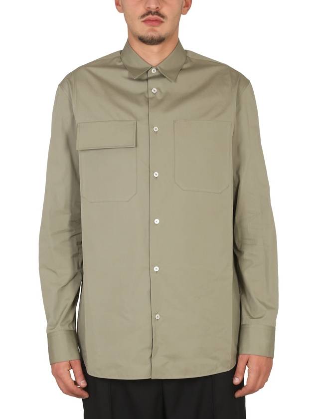 Poplin Shirt J23DL0002J45001317 B0040185549 - JIL SANDER - BALAAN 1