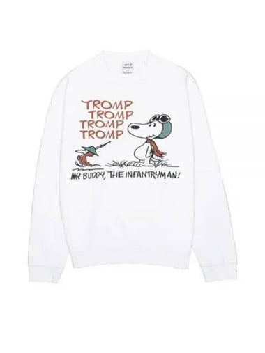 FG TROMP white graphic printing sweatshirt - WILD DONKEY - BALAAN 1