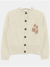 Etoile NEWTON Crop Wool Women s Cardigan CA0040FA A1X05E LYCM - ISABEL MARANT - BALAAN 1