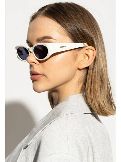 Jacquemus Sunglasses, Women's, Cream - JACQUEMUS - BALAAN 2