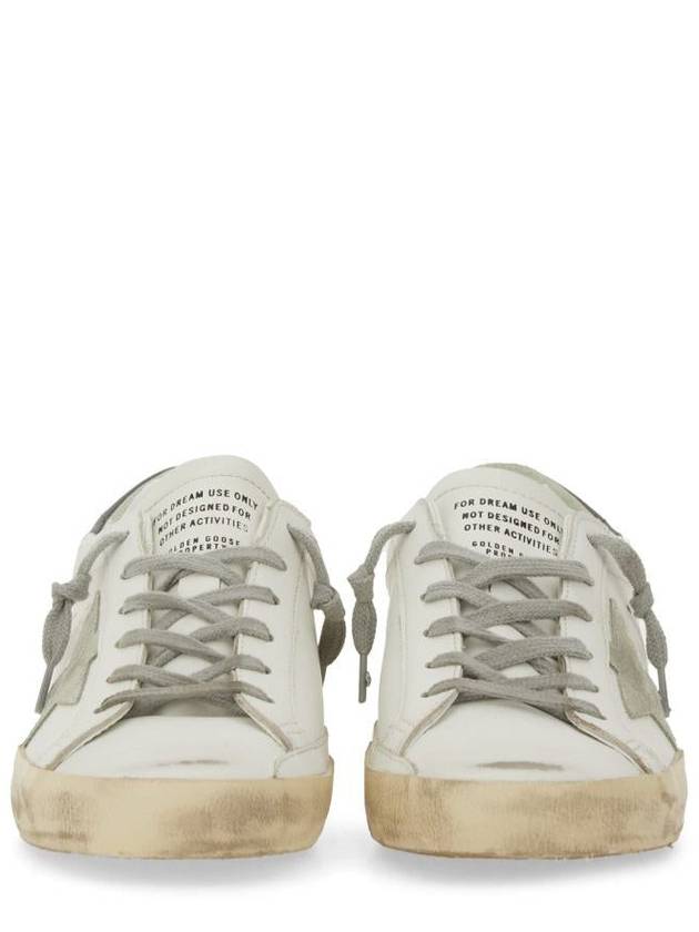 Superstar Leather Low Top Sneakers Grey White - GOLDEN GOOSE - BALAAN 5