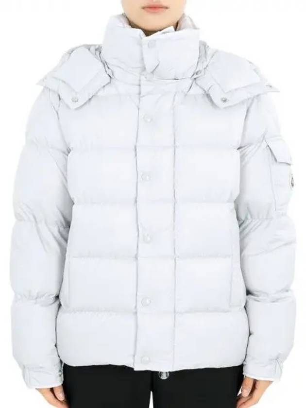 Women s MAYA down padded jacket light gray 1A00169 54A81 90D 271356 1101300 - MONCLER - BALAAN 1