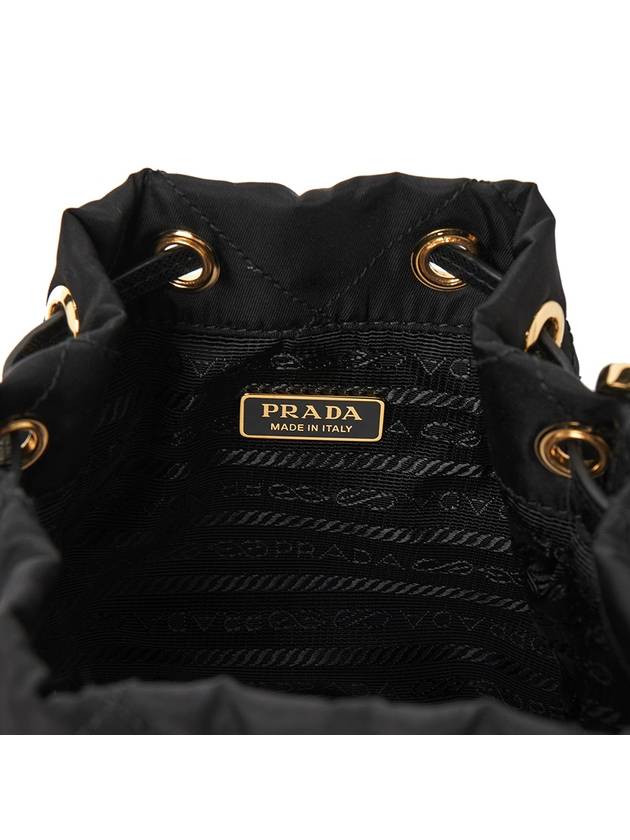 Re-Edition 1995 Chaîne Re-Nylon Shoulder Bag Black - PRADA - BALAAN 9