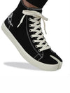 Men's Logo Tabi High Top Sneakers Black - MAISON MARGIELA - BALAAN 2