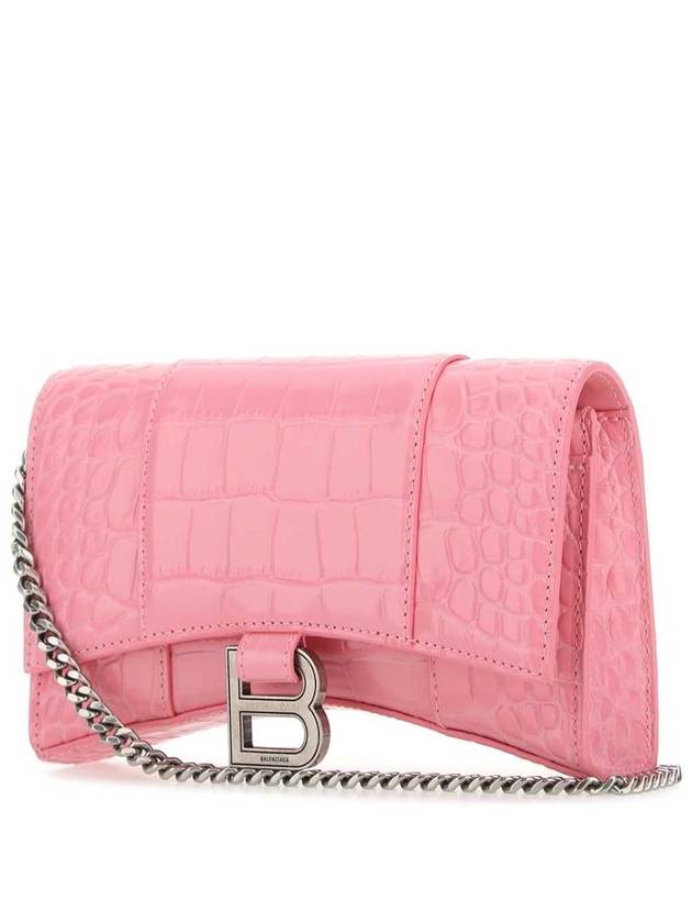 hour glass chain wallet mini shoulder bag pink - BALENCIAGA - BALAAN 3