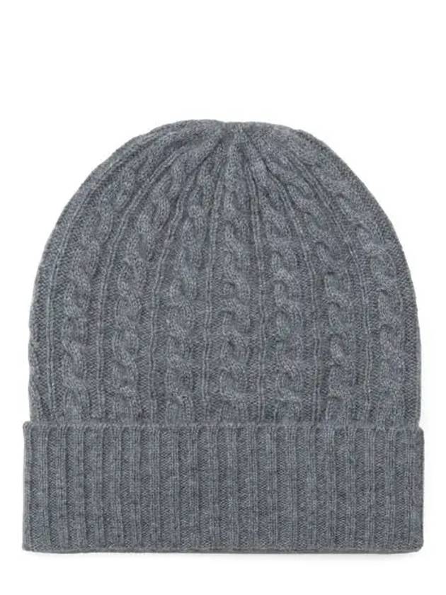 23FW Melange Gray Neutro Cashmere Beanie NEUTRO 008 - MAX MARA - BALAAN 4