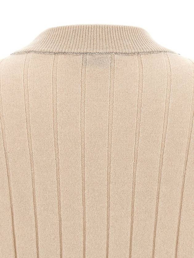 Brunello Cucinelli Ribbed Sweater - BRUNELLO CUCINELLI - BALAAN 4