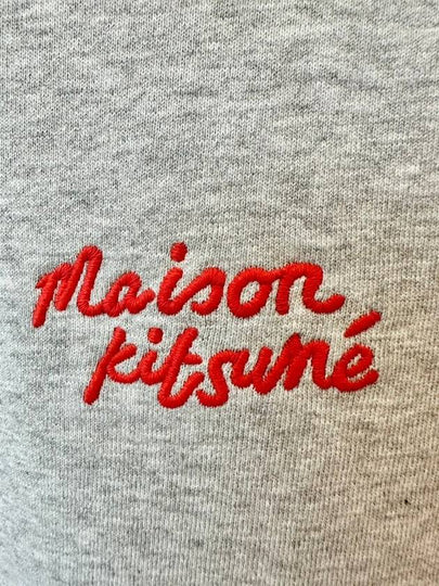 Sweatshirt LW00312KM0001 Light Gray Melange S - MAISON KITSUNE - BALAAN 2