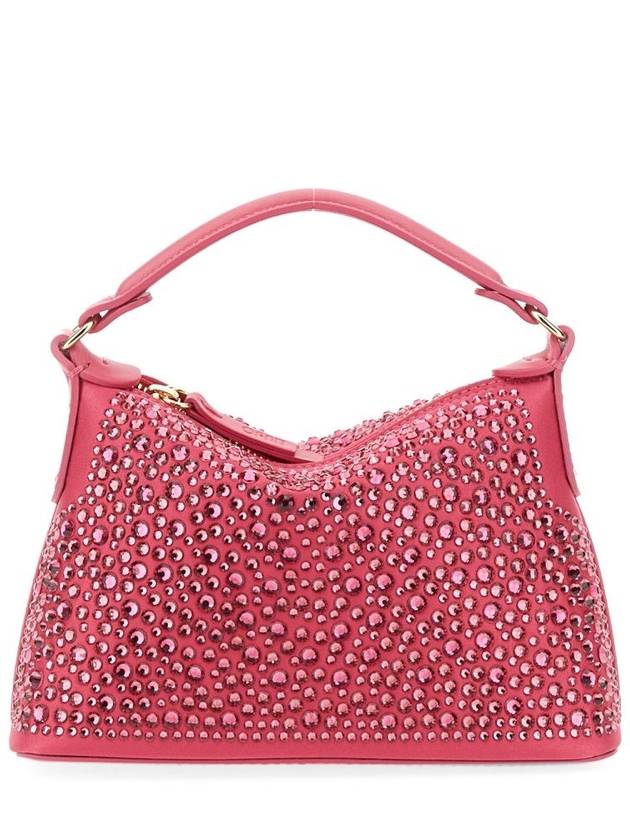 Leonie Hanne X Liu Jo Mini Hobo Bag With Rhinestones - LIU JO - BALAAN 3