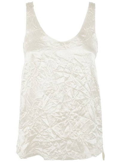 Sleeveless T-Shirt RWTO00275660E23002 White - LANVIN - BALAAN 2