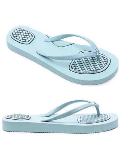 Rubber Micro Beach Flip-Flops Blue - OFF WHITE - BALAAN 2