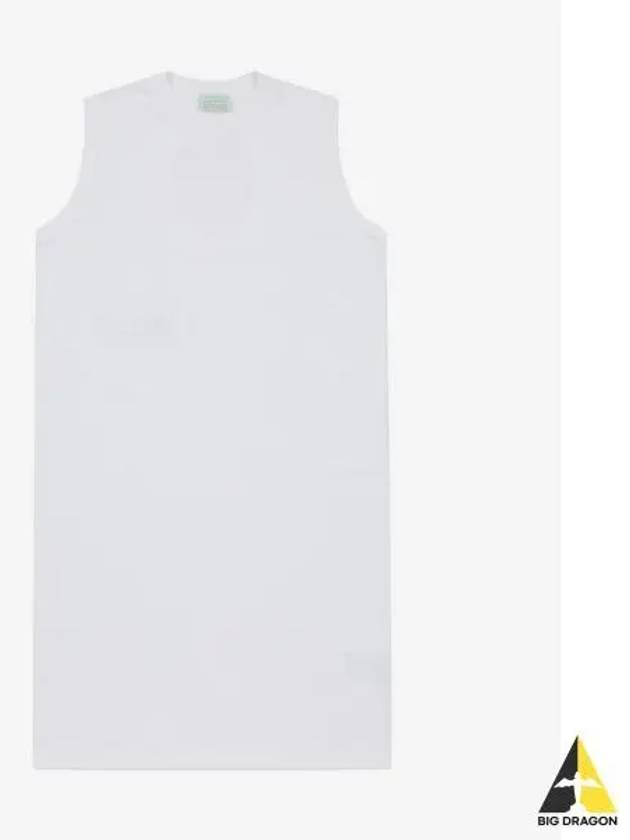 Confused Vest One Piece White STAR50004WHT - ARIES - BALAAN 1