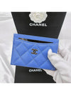 Classic card holder caviar silver wallet AP0213 - CHANEL - BALAAN 3