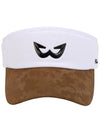 Golf Wear Camo Golf Sun Cap WB21SUMC04BE Beige - WHITEBALL - BALAAN 4