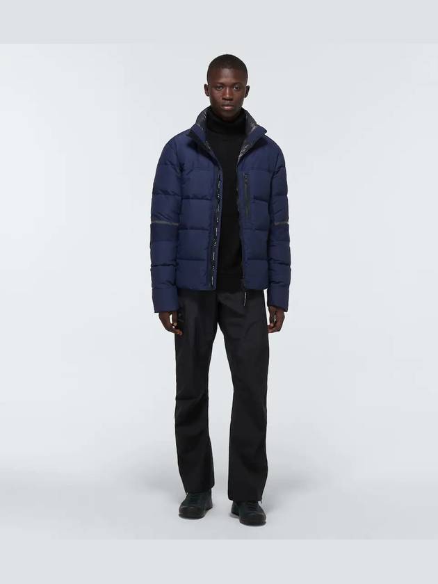 Highbridge Quilting Down Short Padding Jacket Atlantic Navy - CANADA GOOSE - BALAAN 4