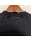 Small Heart Logo Sweatshirt Black - AMI - BALAAN 6