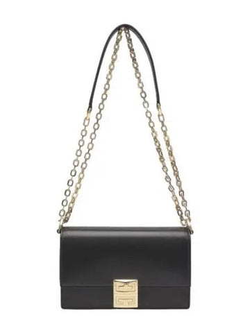Small chain box leather shoulder bag black - GIVENCHY - BALAAN 1