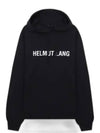 Core Logo Hoodie Black - HELMUT LANG - BALAAN 2