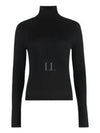 Sax High Neck Knit Turtleneck Black - MAX MARA - BALAAN 2