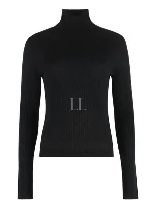 Sax High Neck Knit Turtleneck Black - MAX MARA - BALAAN 2