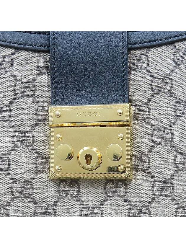 479197 GG logo PVC padlock medium chain shoulder bag - GUCCI - BALAAN 4