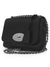 Lily Small Goat Leather Shoulder Bag Black - MULBERRY - BALAAN 5