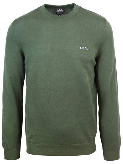 Mayeul Crewneck Sweatshirt Green - A.P.C. - BALAAN 2