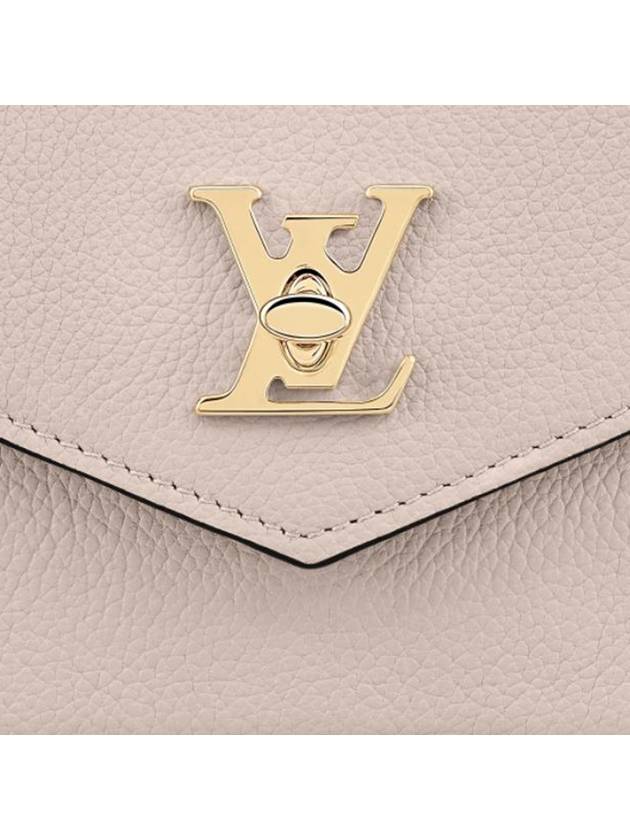 Mylockme Chain Pochette Calfskin Shoulder Bag Grey - LOUIS VUITTON - BALAAN 6