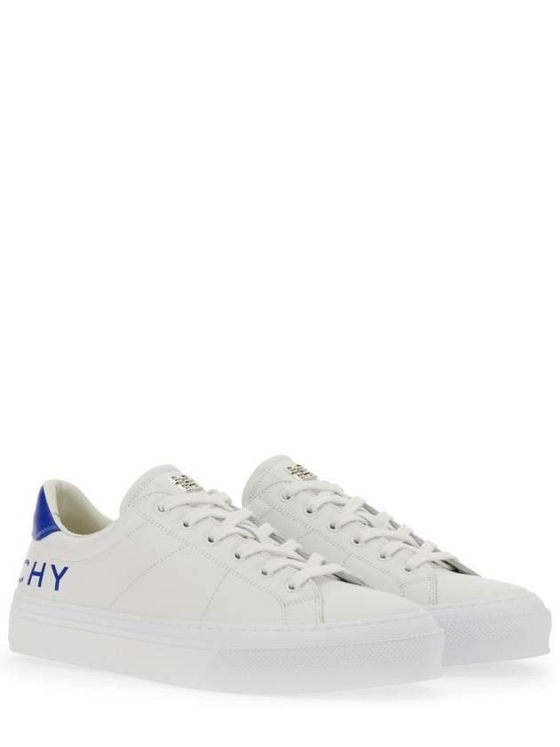 City Sport Leather Low Top Sneakers White - GIVENCHY - BALAAN 4