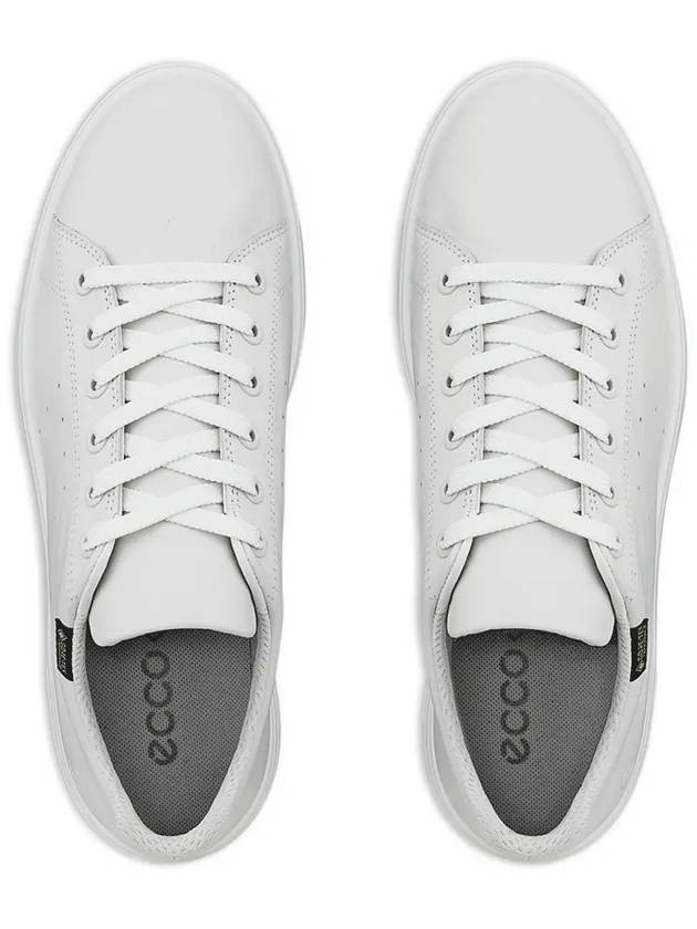 Women's Street 720 Leather Gore-Tex Low Top Sneakers White - ECCO - BALAAN 4