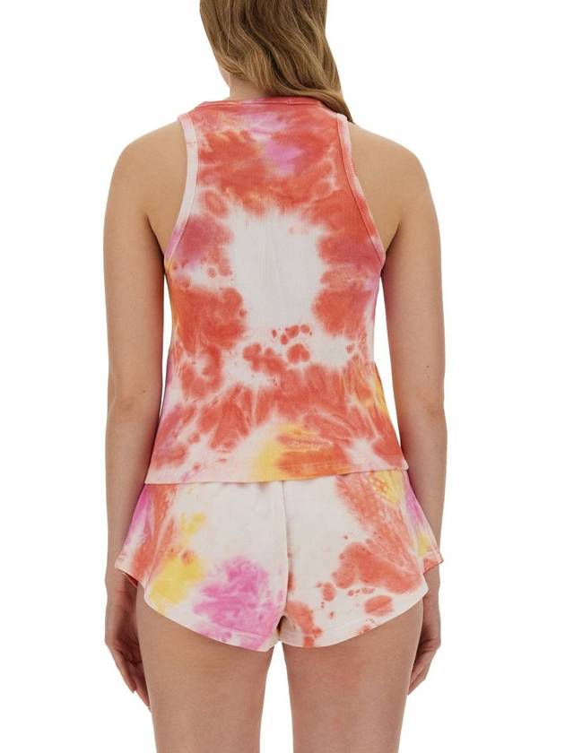 Tie Dye Ribbed Tank Top 3641MDT79247287 - MSGM - BALAAN 4