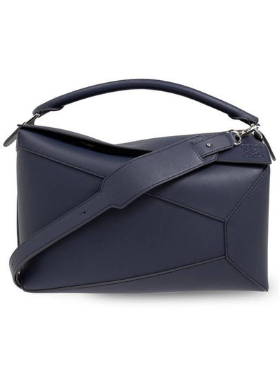 Large Puzzle Classic Calfskin Cross Bag Abyss Blue - LOEWE - BALAAN 2