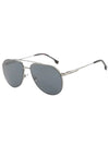 Eyewear Boeing Metal Sunglasses Gray - HUGO BOSS - BALAAN 1