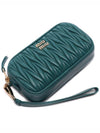 Materasse Nappa Leather Pouch Bag Green - MIU MIU - BALAAN 6