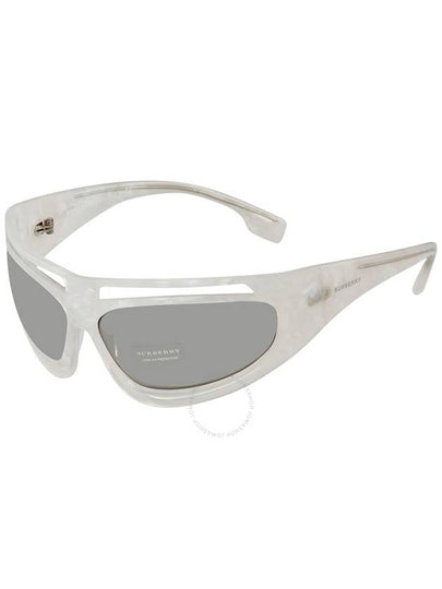 Burberry Light Grey Cat Eye Ladies Sunglasses BE4342 388687 65 - BURBERRY - BALAAN 2