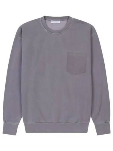 Logo Pocket Sweatshirt Gray - JW ANDERSON - BALAAN 1