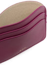 Half Moon Card Wallet Violet - A.P.C. - BALAAN 2