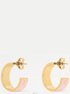 Nanogram enamel earrings pink M01831 - LOUIS VUITTON - BALAAN 4