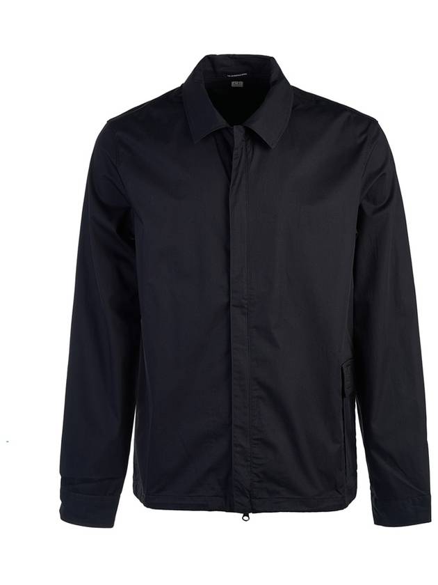 Metropolis Series Gabardine Long Sleeve Shirt Black - CP COMPANY - BALAAN 2