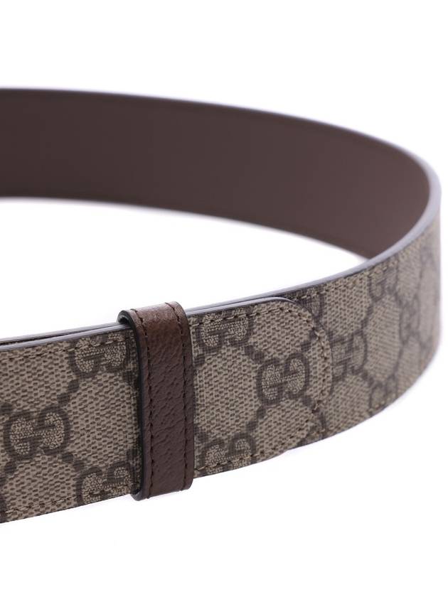 Blondie Belt Brown Beige Ebony - GUCCI - BALAAN 6