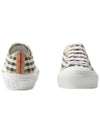 Vintage Check Cotton Sneakers Archive Beige - BURBERRY - BALAAN 5