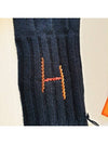 Gloves Navy H222063G01M Knit Gloves - HERMES - BALAAN 3