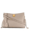 Iris Heavy Grain Medium Tote Bag Beige - MULBERRY - BALAAN 1