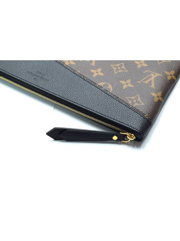 Daily Monogram Pouch Bag Brown Black - LOUIS VUITTON - BALAAN 5