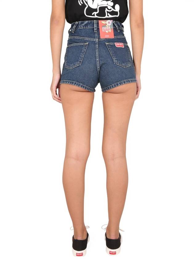 SHORT IN DENIM - KENZO - BALAAN 4