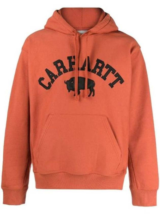 Locker Cotton Hoodie Orange - CARHARTT WIP - BALAAN 1